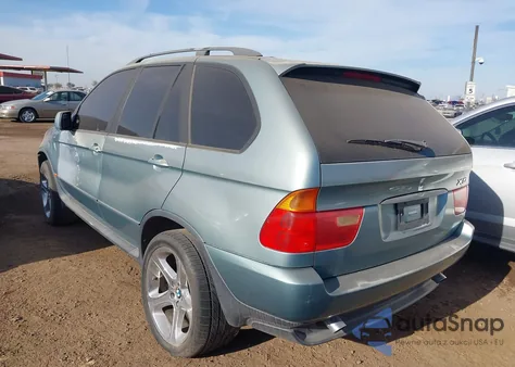 2002 BMW X5 3.0I из США, поврежденный, VIN 5UXFA53572LP50832